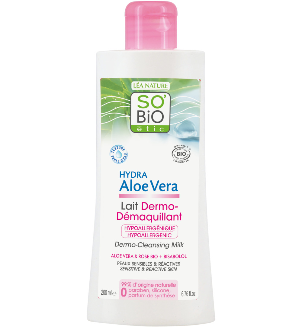 So Bio Etic Aloe vera cleansing milk (200 ml)