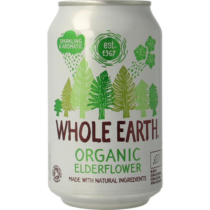 Whole Earth Sparkling Elderflower Bio (330 ml)