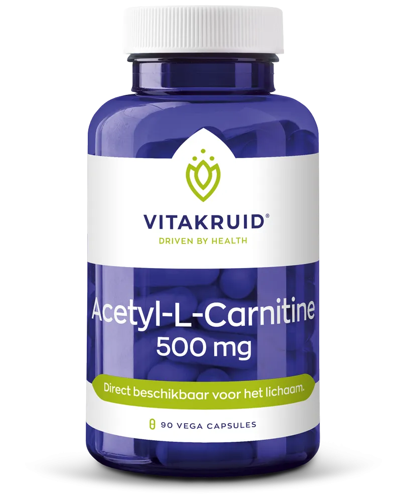 Vitakruid Acetyl-L-Carnitine 500 Mg (90 vega capsules)