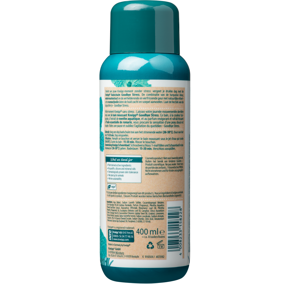 Kneipp Badschuim goodbye stress (400 ml)