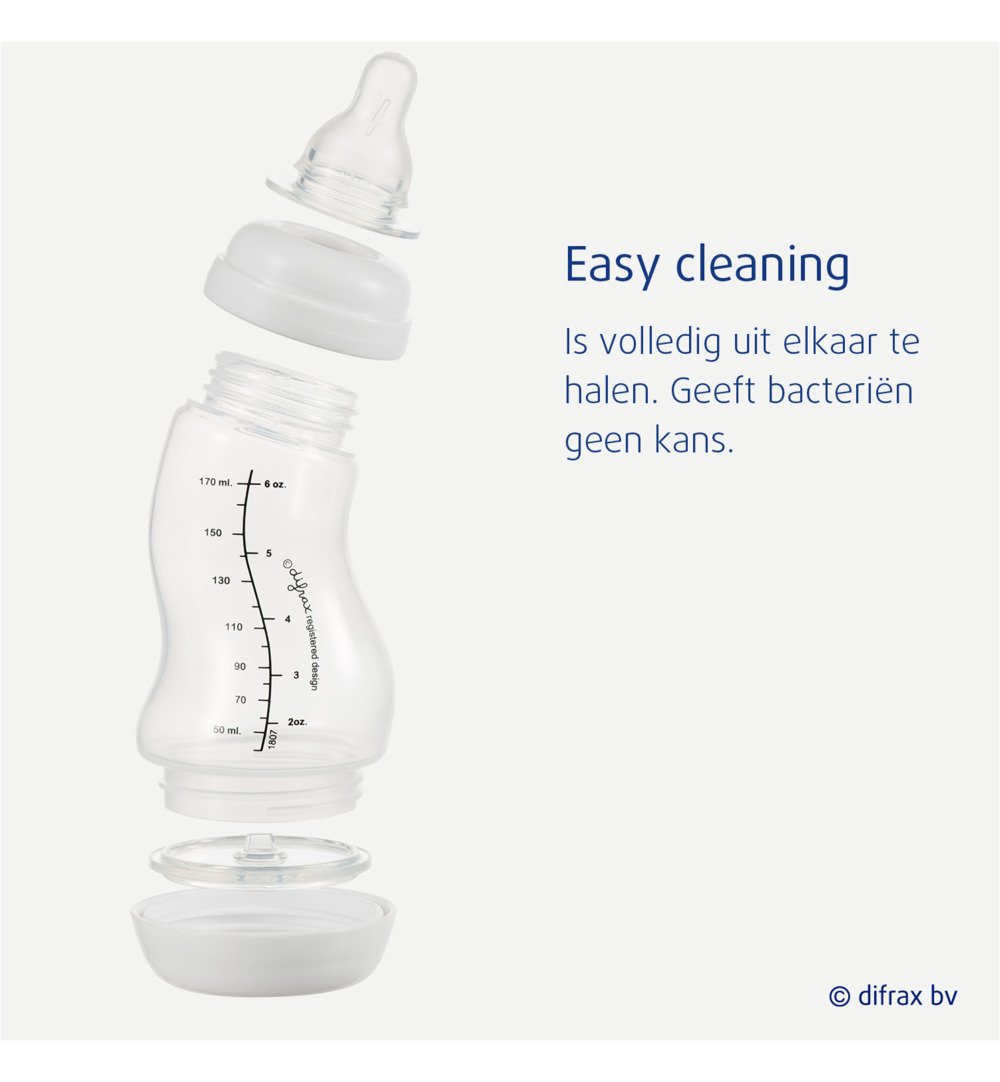 Difrax S-Fles natural roze 170ml (170 ml) - image 6