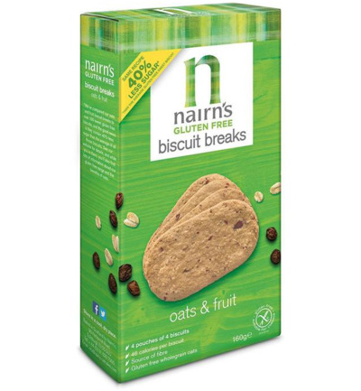 Nairns Biscuit Breaks Oats & Fruit (160 gr)