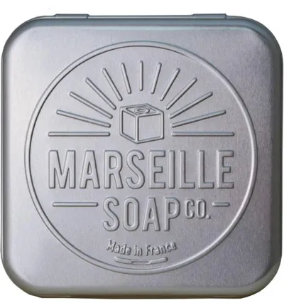 Marseille Soap Zeepdoosje aluminium (1 stuk)