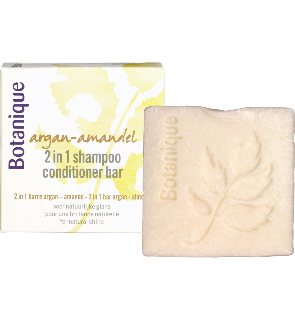 Botanique 2 in 1 Shampoo/conditioner bar argan & amandel (100 gr)