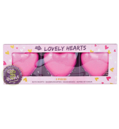 Treets Geschenkverpakking bruisbal hearts (1 set)