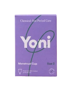 Yoni Menstruatie Cup Maat 2 (1 stuk)