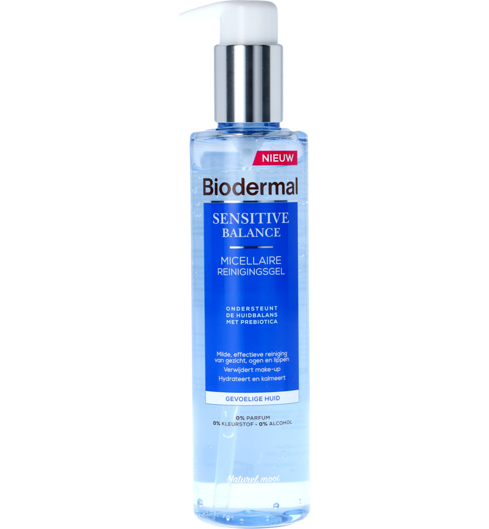 Biodermal Sensitive balance micellair reinigingsgel (200 ml)