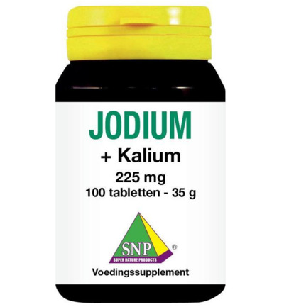 Snp Jodium 225 mcg + kalium (100 tabletten)