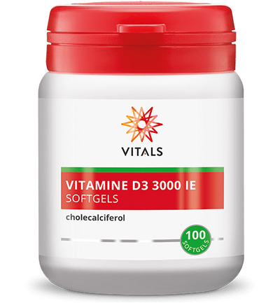 Vitals Vitamine D3 3000IE (100 softgels)