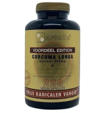 Artelle Curcuma longa extract (220 vega capsules)