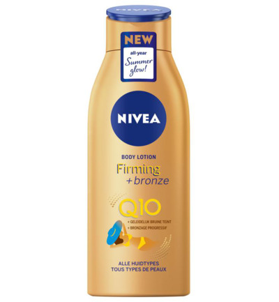 Nivea Bodylotion Q10 firming & bronze (400 ml)