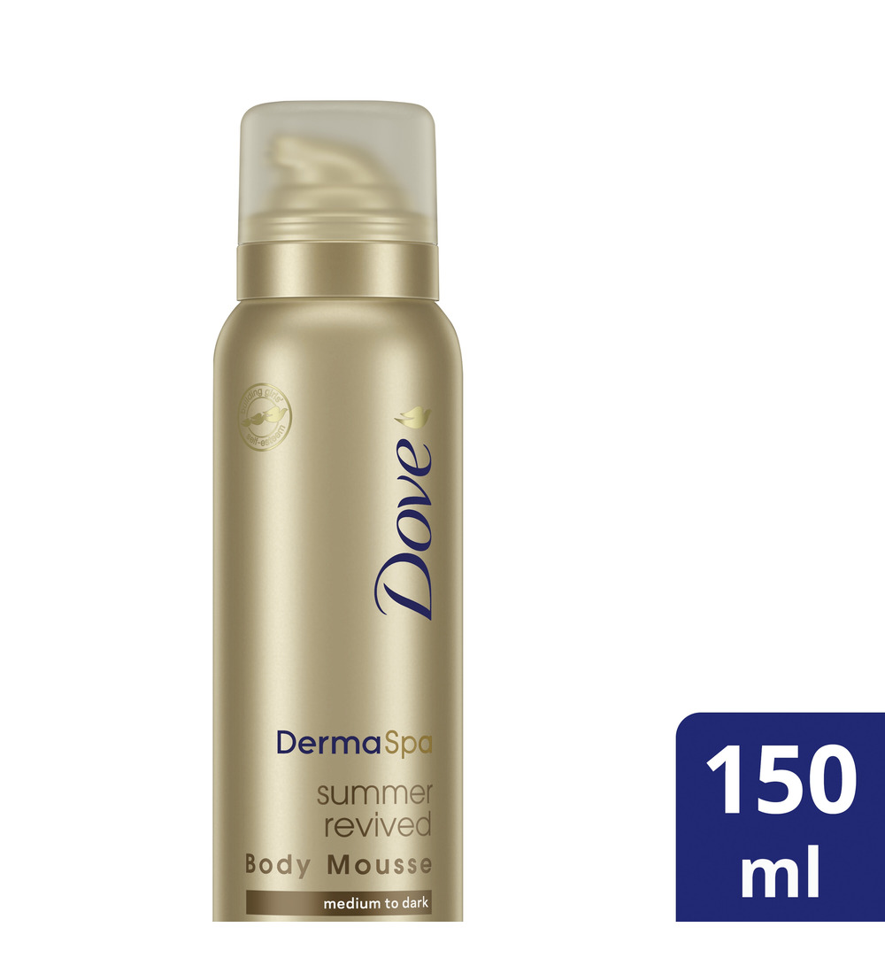 Dove Body mousse tan medium/dark (150 ml)