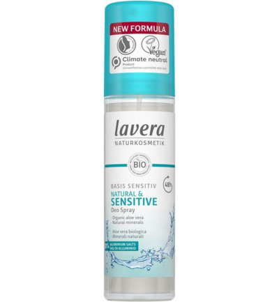 Lavera Deodorant spray basis sensitiv bio EN-IT (75 ml)