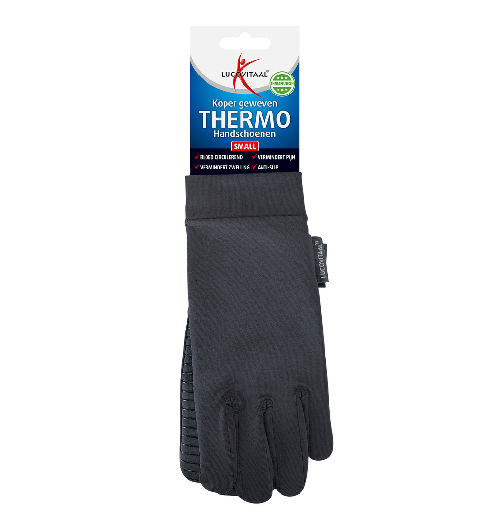 Lucovitaal Koper Thermo Handschoenen Small (1 paar)