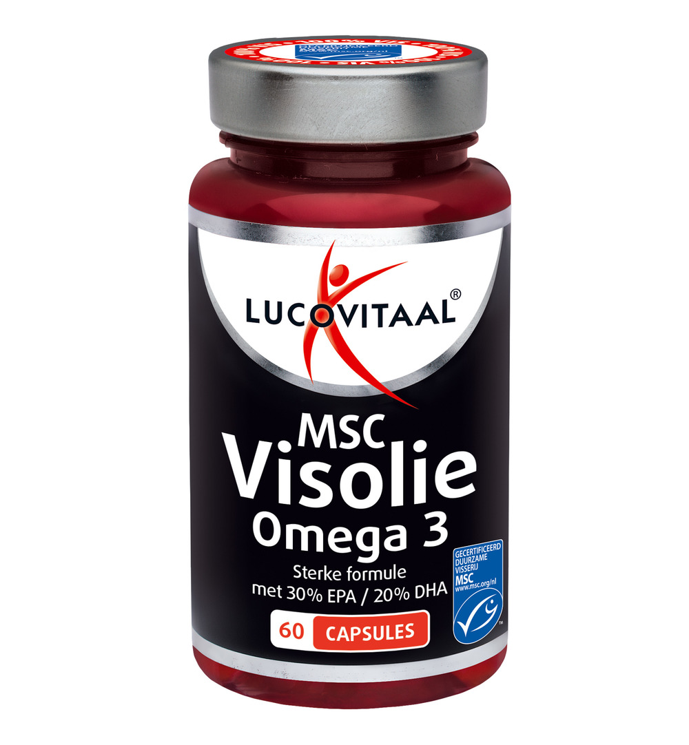 Lucovitaal Msc Visolie Omega 3 (60 capsules)