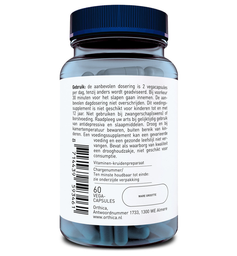Orthica Slaap Support (60 vega capsules) - image 2