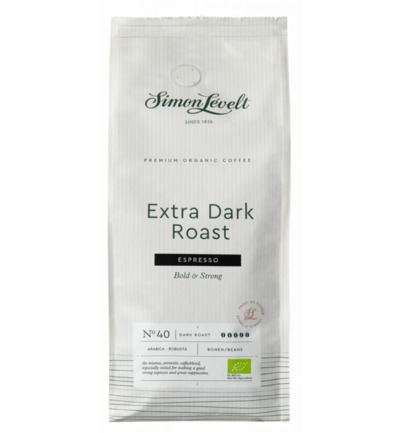 Simon Levelt Espresso Extra Dark Roast Bonen (1000 gr)