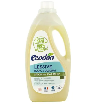 Ecodoo Wasmiddel vloeibaar Marseille zeep bio (2000 ml)