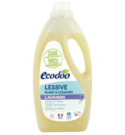 Ecodoo Wasmiddel vloeibaar lavendel bio (2000 ml)