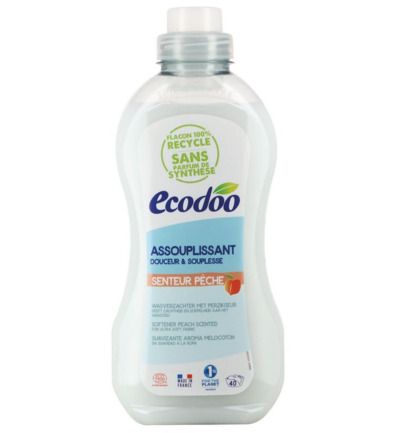 Ecodoo Wasverzachter Perzik Bio (1000 ml)