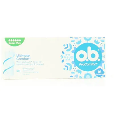 Ob Tampons procomfort super plus (16 stuks)