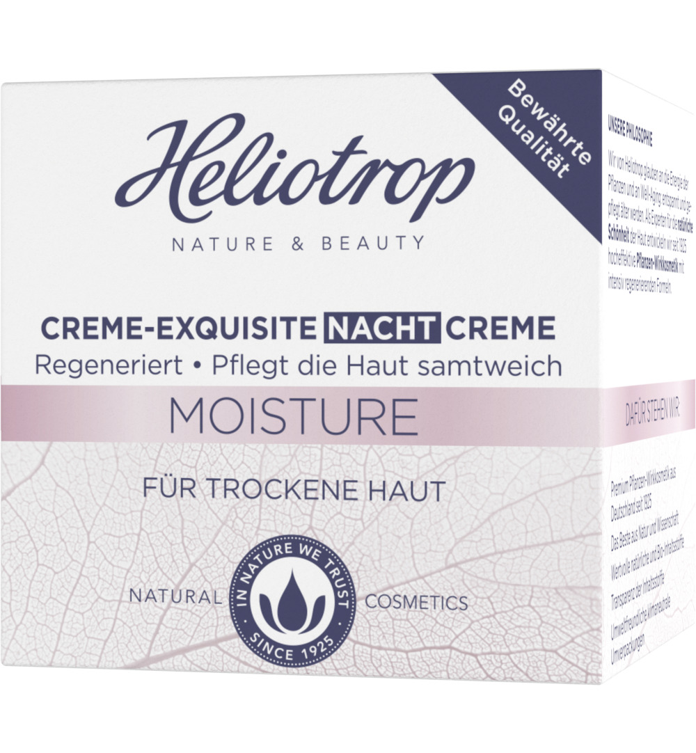 Heliotrop Moisture exquisite nachtcreme (50 ml)