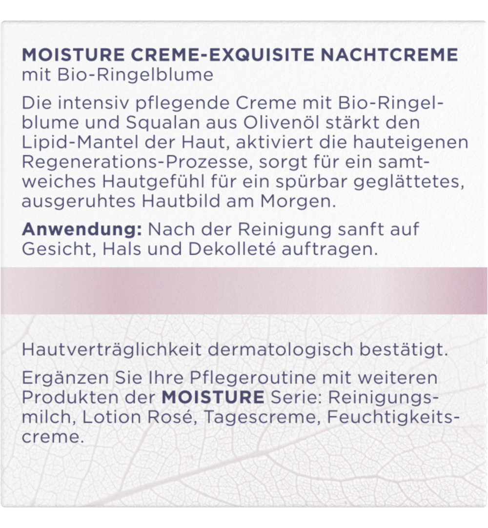 Heliotrop Moisture exquisite nachtcreme (50 ml) - image 3