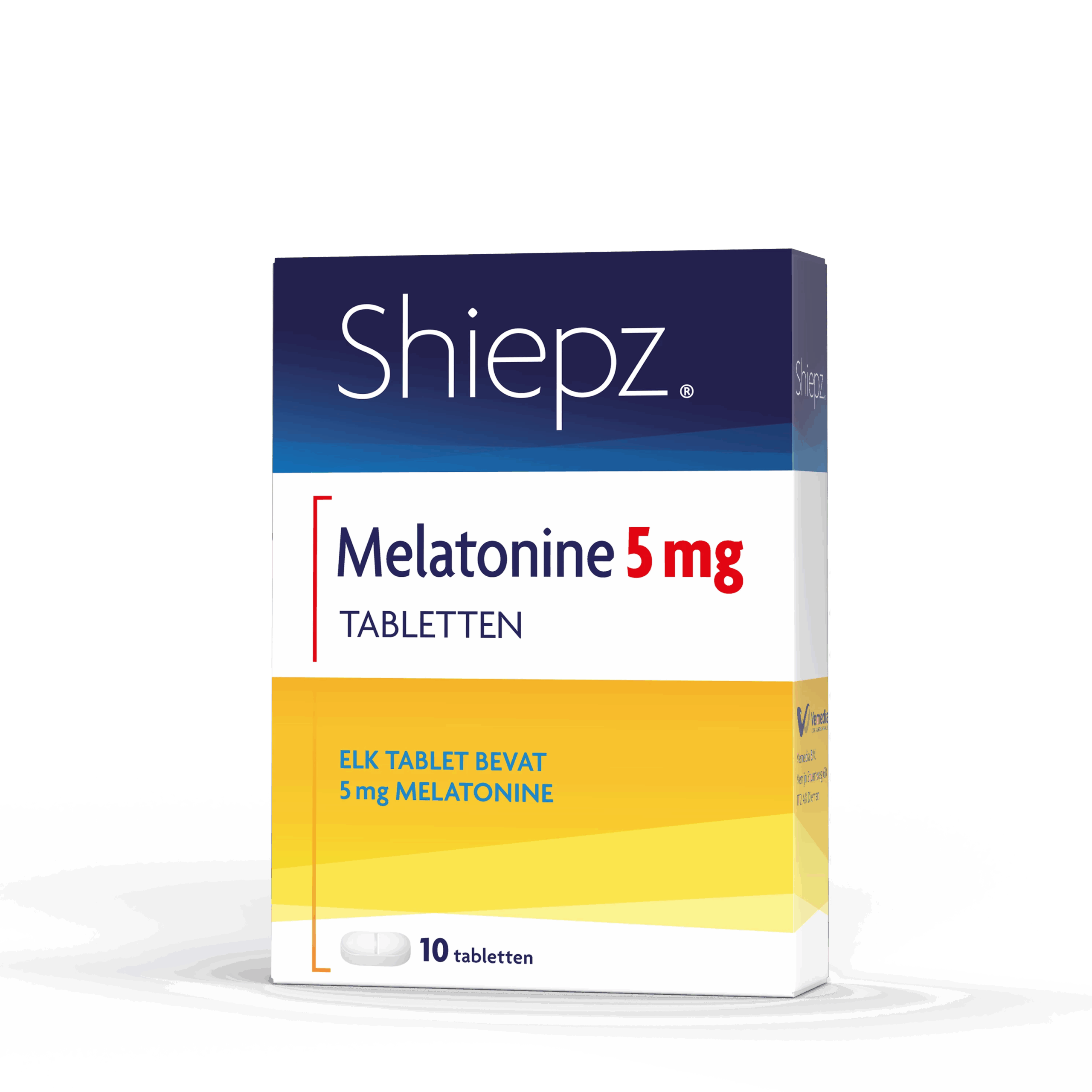 Shiepz Melatonine 5 Mg (10 tabletten)