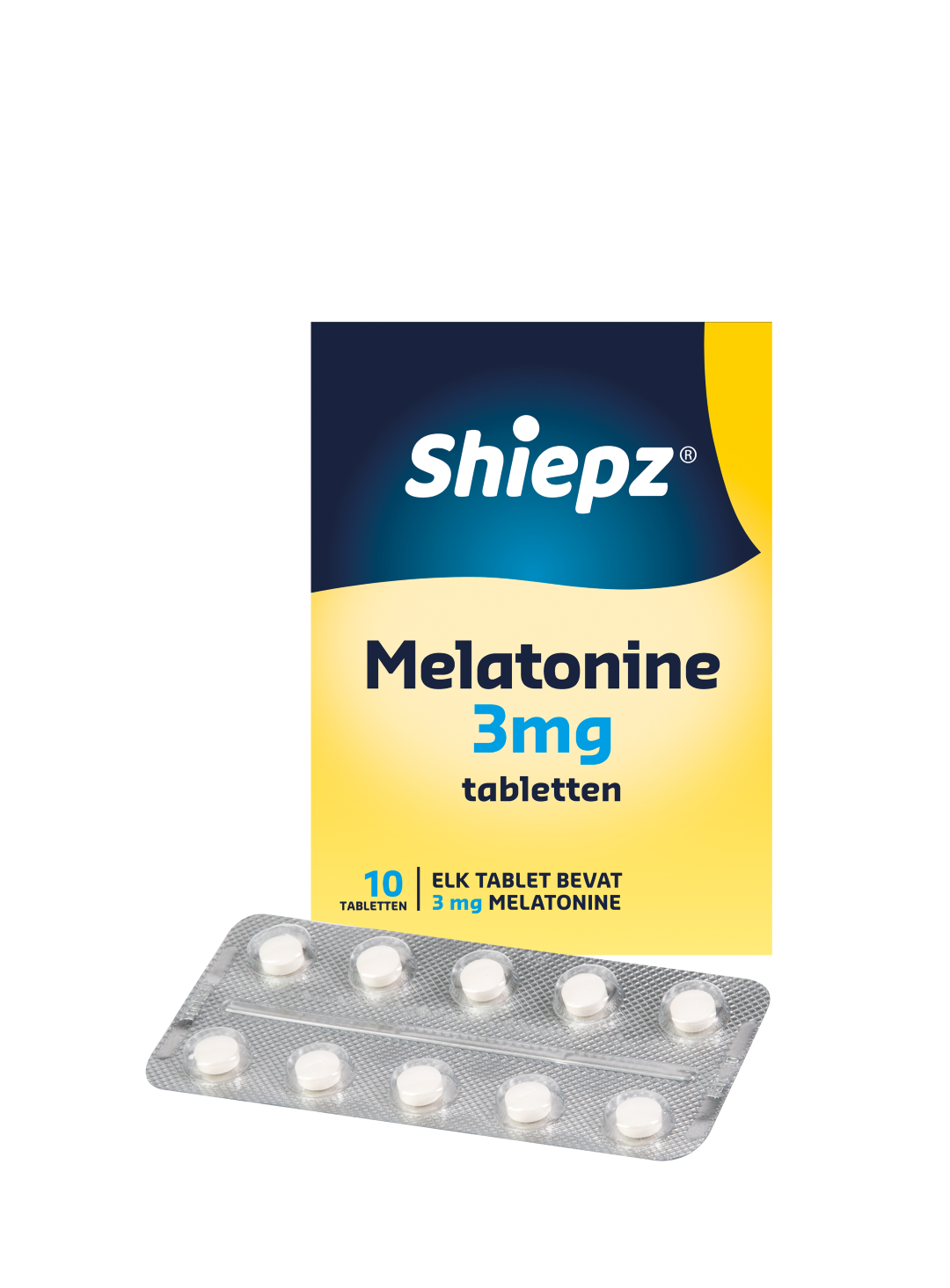 Shiepz Melatonine 3 Mg (10 tabletten)