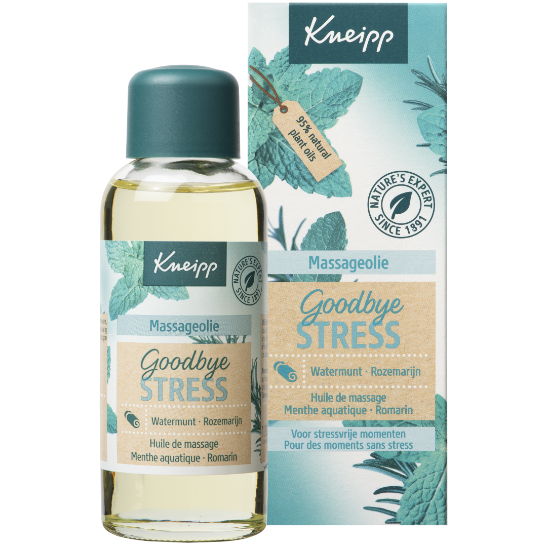 Kneipp Massageolie goodbye stress (100 ml)