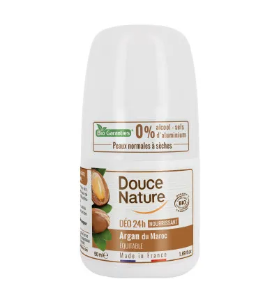 Douce Nature Deo roll on normale/droge huid bio (50 ml)