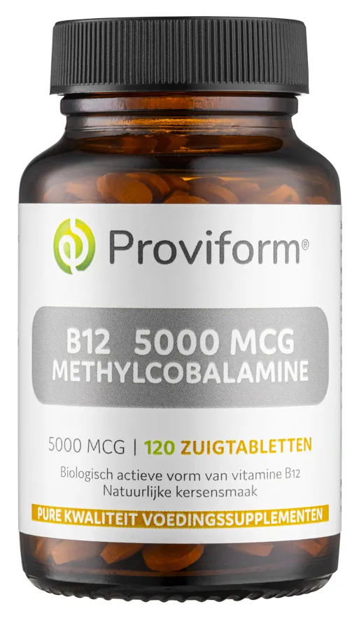 Proviform Vitamine B12 - 5000 Mcg Methylcobalamine (120 tabletten)