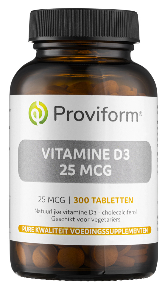 Proviform Vitamine D3 - 25 Mcg (300 tabletten)