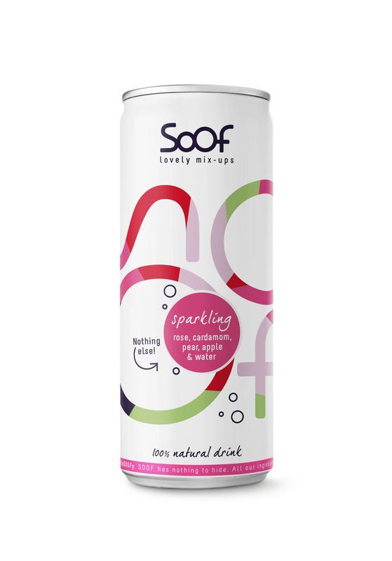 Soof Sparkling Roos, Kardemom, Peer, Appel (250 ml)