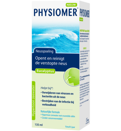Physiomer Neusspoeling Eucalyptus (135 ml)