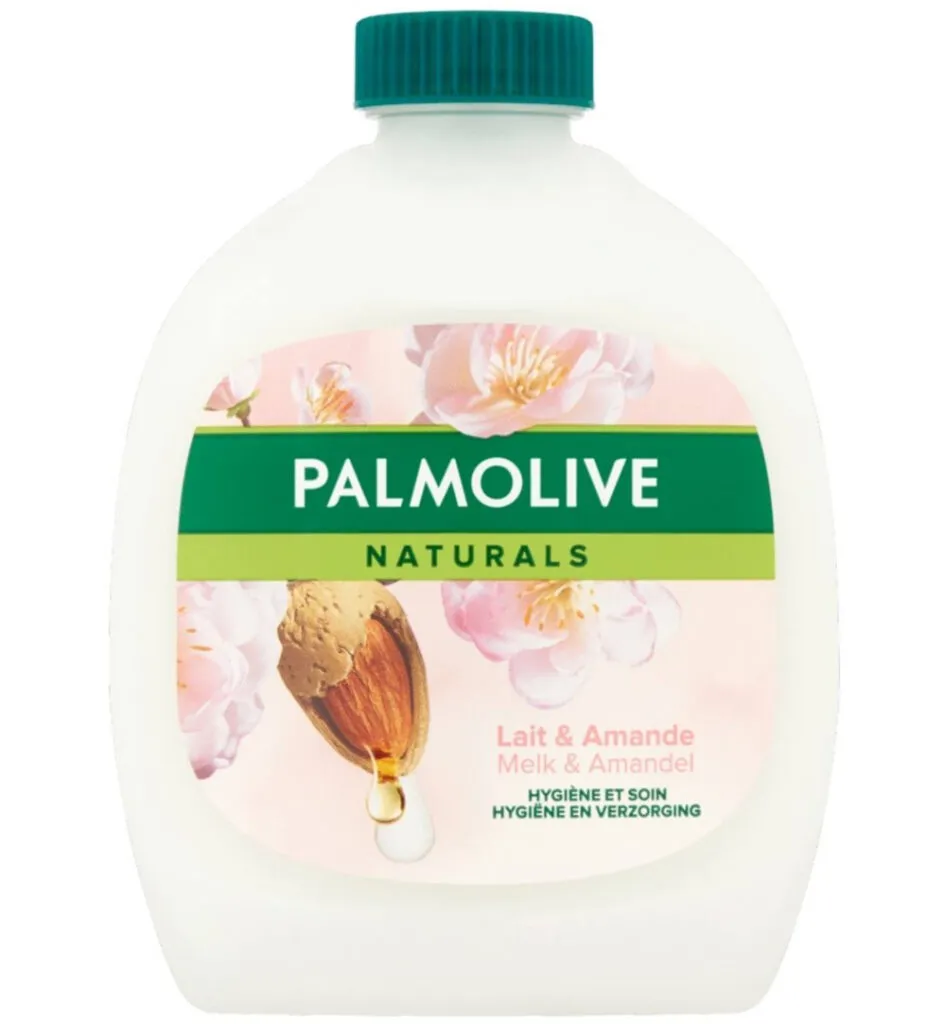 Palmolive Vloeibare zeep melk & amandel navulling (300 ml)