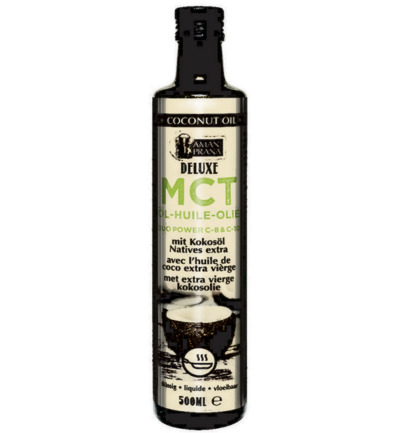 Amanprana Mct Olie De Luxe Met Kokosolie Bio (500 ml)