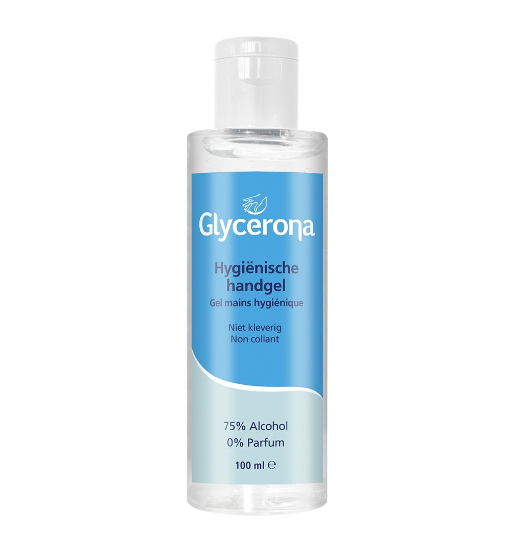 Glycerona Hygienische Handgel 0% Parfum (100 ml)