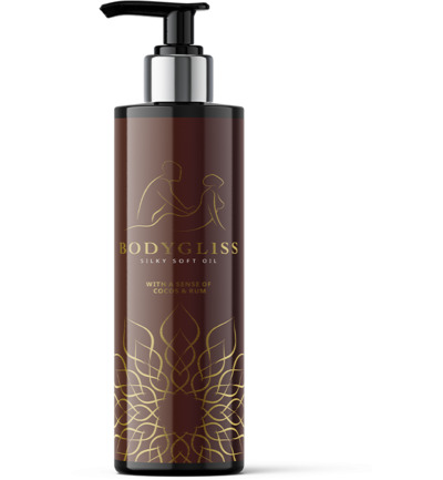 BodyGliss Silky soft massageolie cocos rum (150 ml)