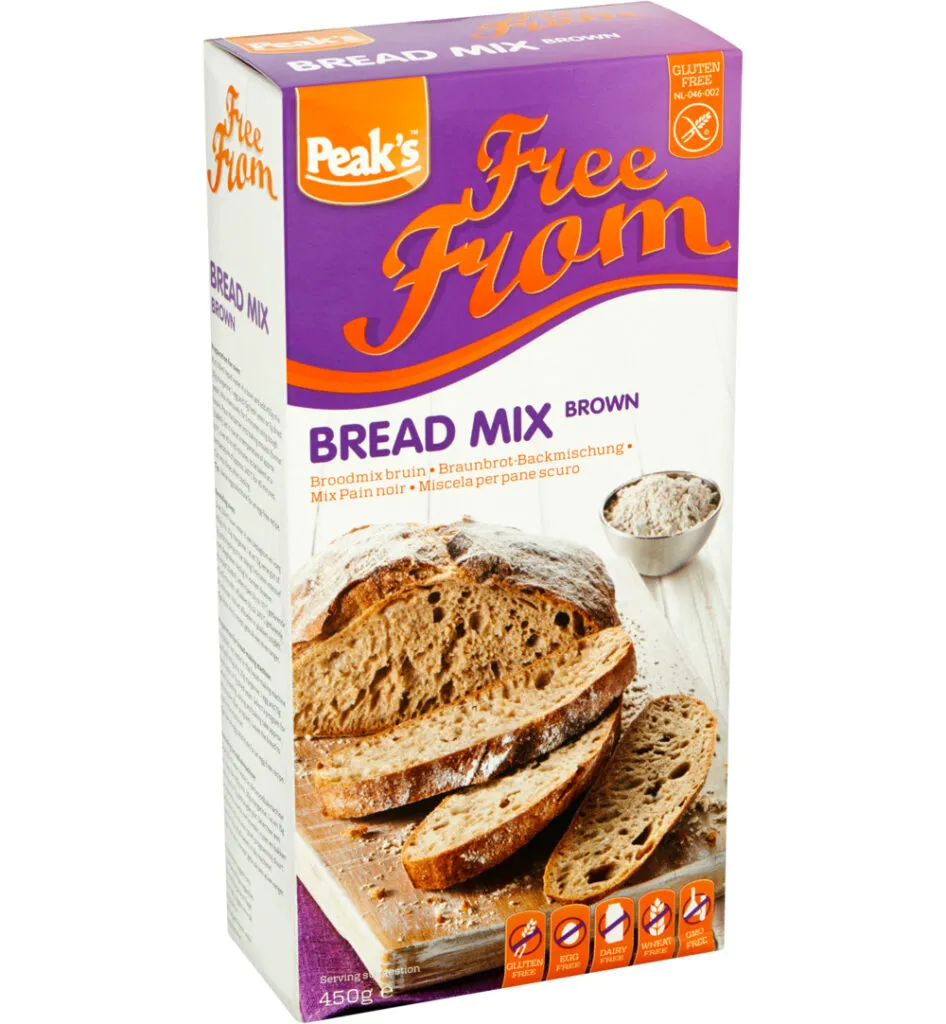 Peaks Broodmix Bruin Glutenvrij (450 gr)