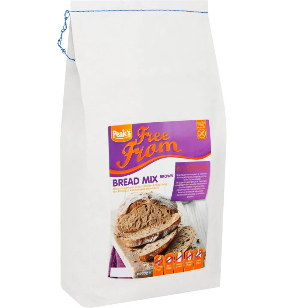 Peaks Broodmix Bruin Glutenvrij (5000 gr)