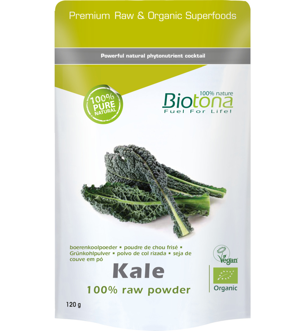 Biotona Kale Raw Powder Bio (120 gr)