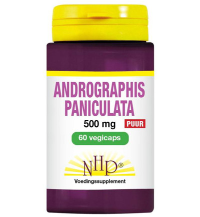 Nhp Andrographis paniculata 500 mg puur (60 vega capsules)