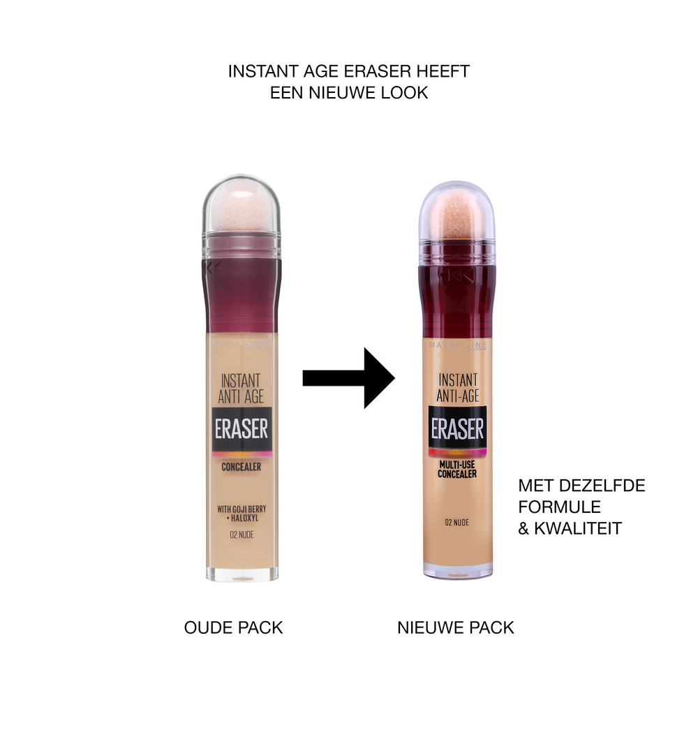 Maybelline New York Instant anti age eraser eye concealer 00 ivory (1 stuk) - image 2