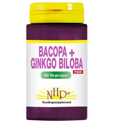 Nhp Bacopa met ginkgo biloba puur (60 vega capsules)