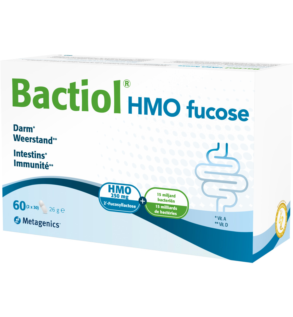 Metagenics Bactiol Hmo 2 X 30 (60 capsules)