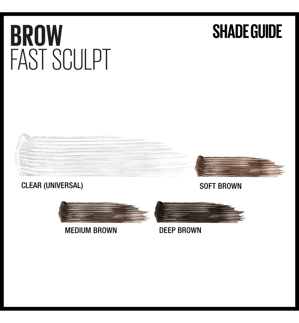 Maybelline New York Brow fast sculpt 06 deep brown (1 stuk) - image 3
