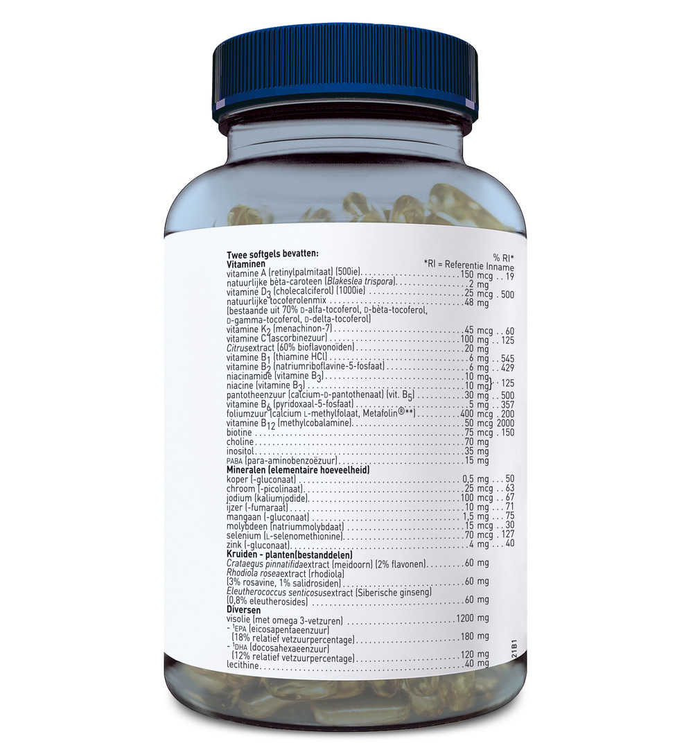 Orthica Multi 50+ (120 Softgels)