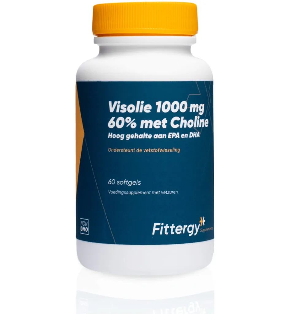Fittergy Visolie 1000Mg 60% Met Choline (60 Softgels)