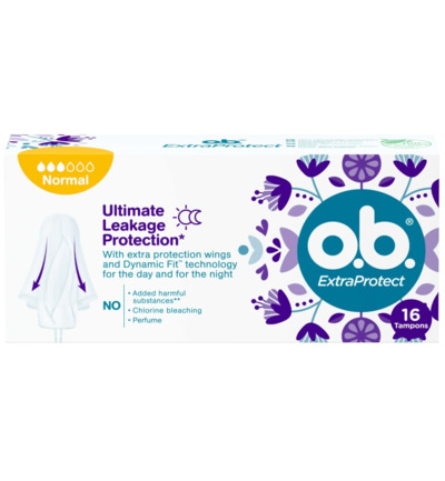 Ob Tampons extra protect normal (16 stuks)